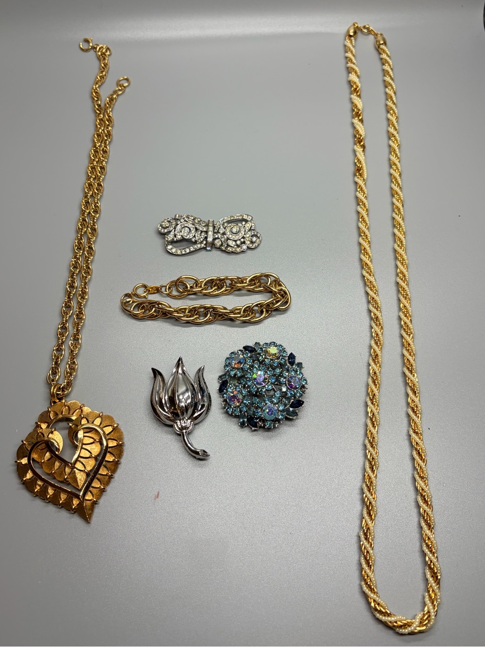 Vintage Trifari Crown Collection of Mid Century and Beyond Estate Jewelry